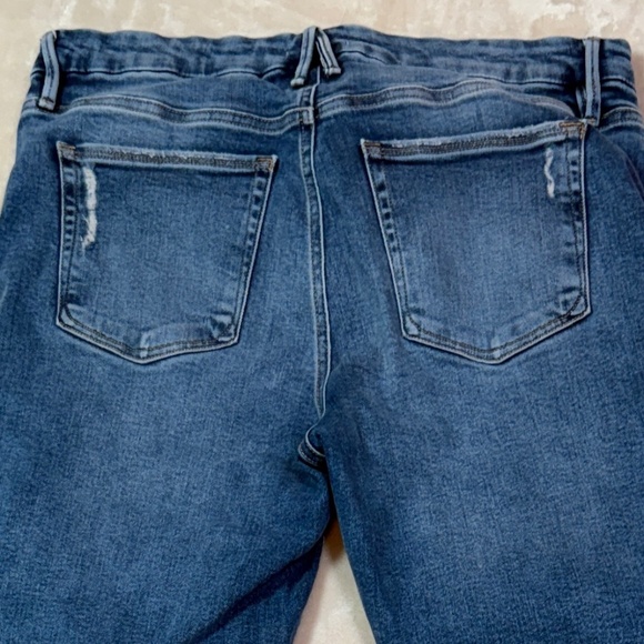 92% Cotton Good American Bootcut Jeans - US 14 / 32 - Picture 3 of 14